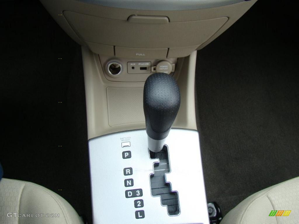 2009 Elantra SE Sedan - Regatta Blue / Beige photo #23