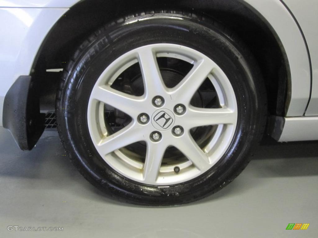 2003 Accord EX V6 Sedan - Satin Silver Metallic / Black photo #7