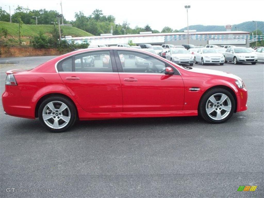 2009 G8 GT - Liquid Red / Onyx photo #5