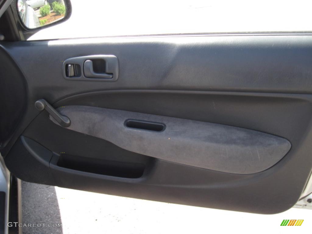 1999 Civic DX Hatchback - Vogue Silver Metallic / Dark Gray photo #8