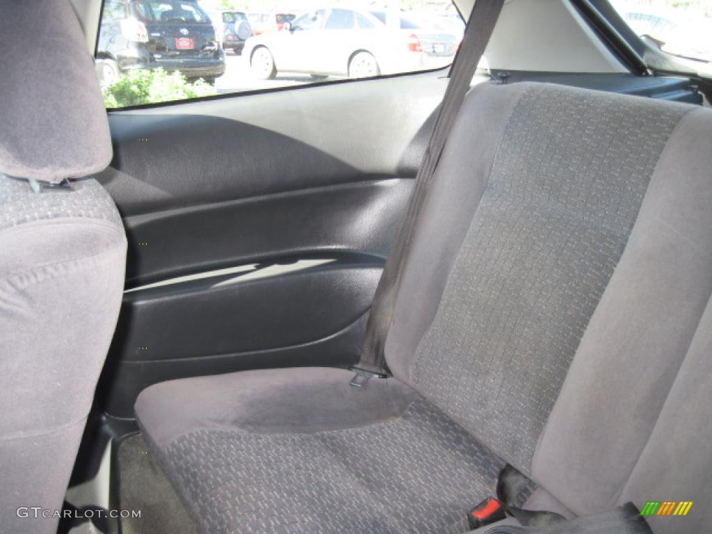 1999 Civic DX Hatchback - Vogue Silver Metallic / Dark Gray photo #10