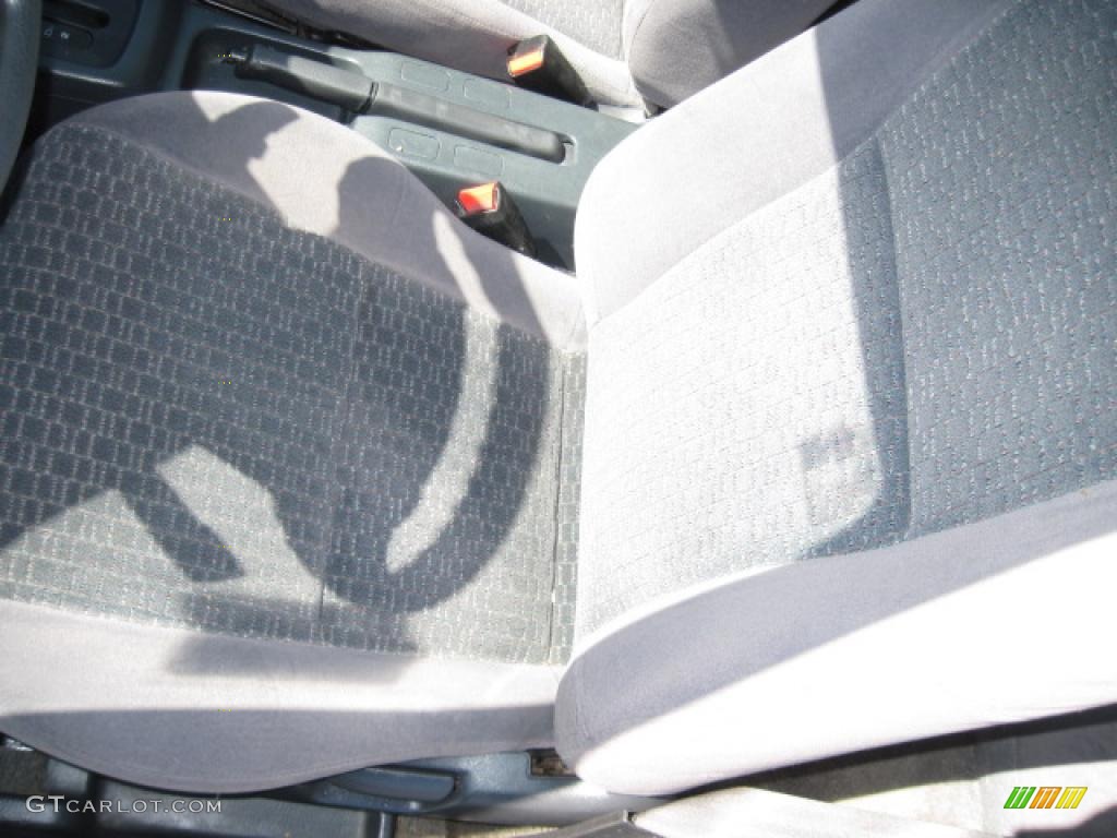 1999 Civic DX Hatchback - Vogue Silver Metallic / Dark Gray photo #12