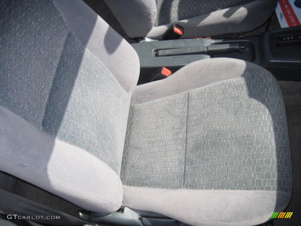 1999 Civic DX Hatchback - Vogue Silver Metallic / Dark Gray photo #13