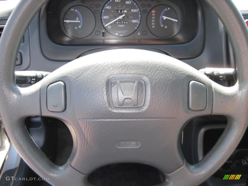 1999 Civic DX Hatchback - Vogue Silver Metallic / Dark Gray photo #15