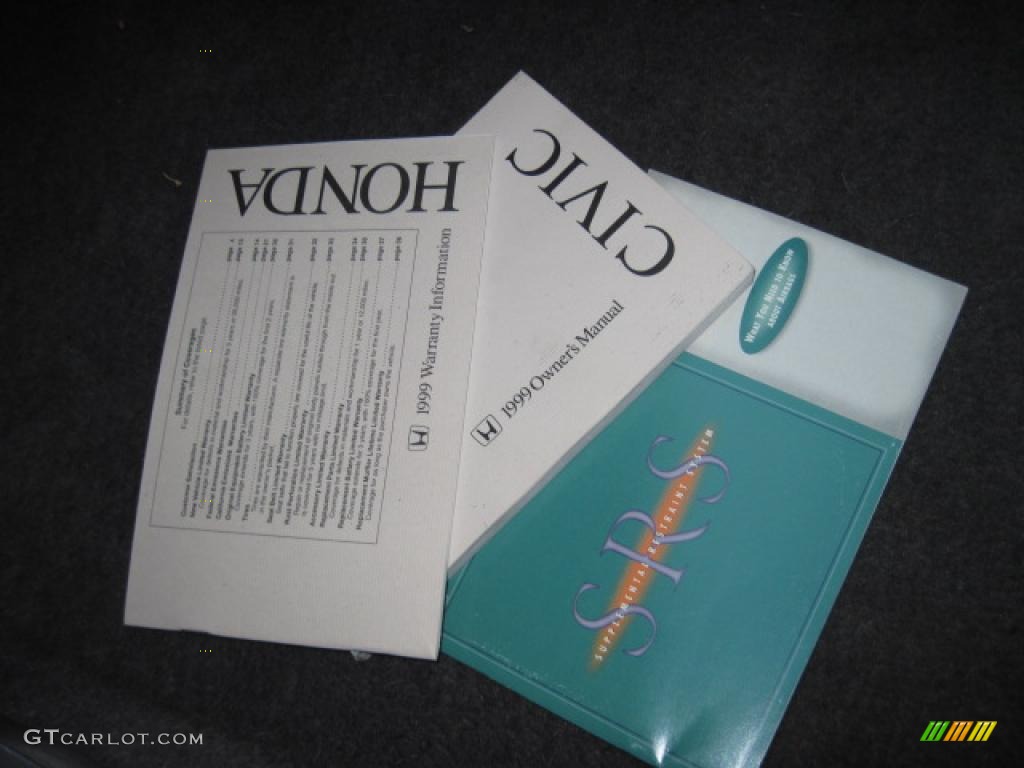 1999 Civic DX Hatchback - Vogue Silver Metallic / Dark Gray photo #32