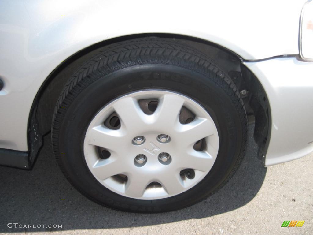 1999 Civic DX Hatchback - Vogue Silver Metallic / Dark Gray photo #38