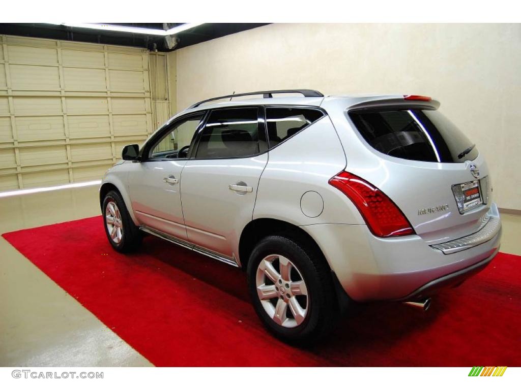 2007 Murano SL - Brilliant Silver Metallic / Charcoal photo #4