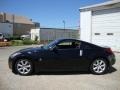 2004 Super Black Nissan 350Z Enthusiast Coupe  photo #11