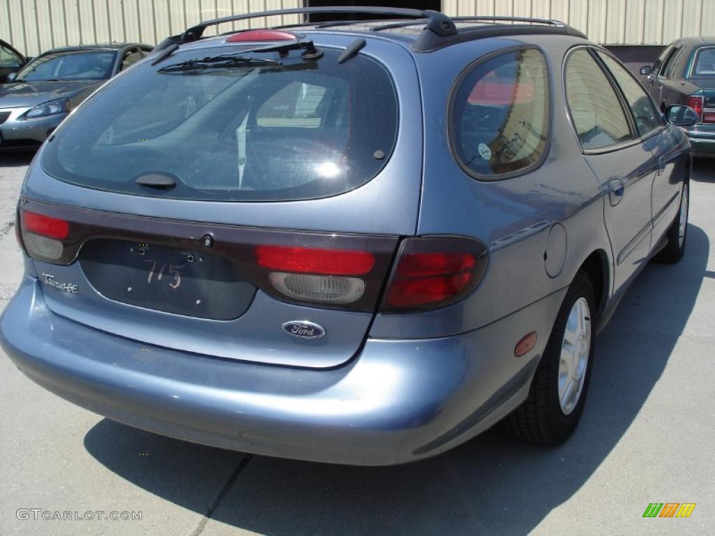 1999 Taurus SE Wagon - Graphite Blue Metallic / Medium Graphite photo #4