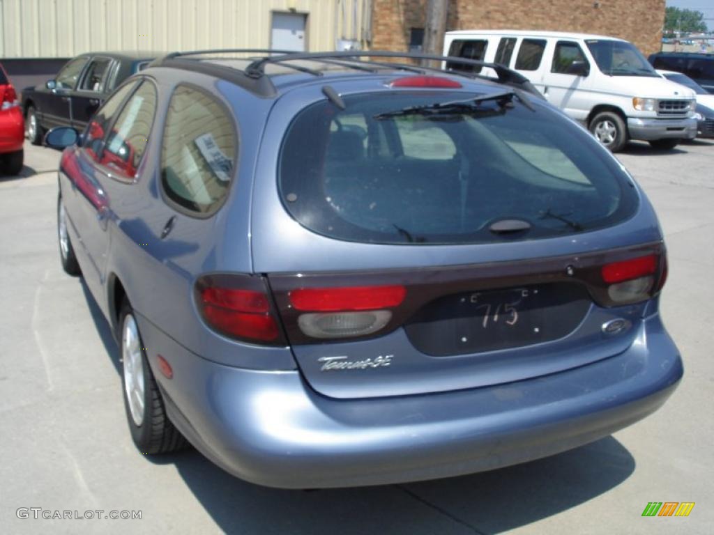 1999 Taurus SE Wagon - Graphite Blue Metallic / Medium Graphite photo #5