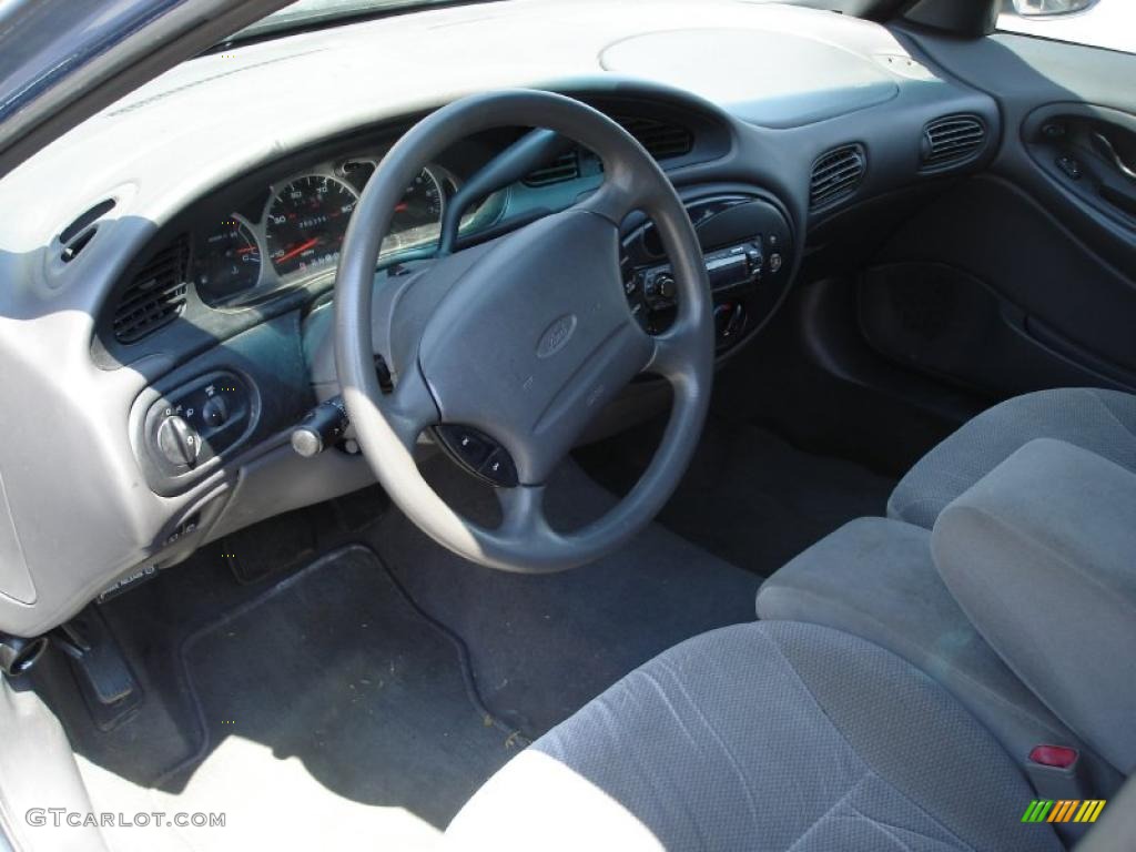 1999 Taurus SE Wagon - Graphite Blue Metallic / Medium Graphite photo #9