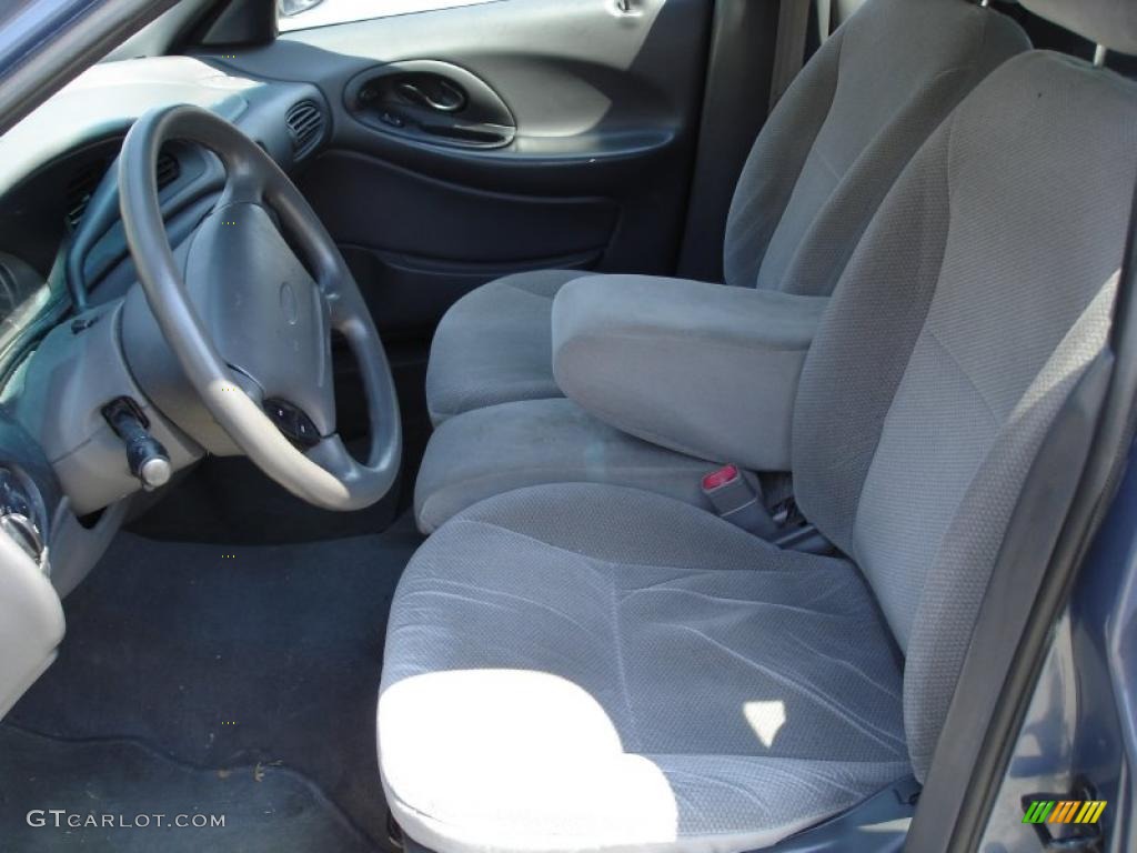 1999 Taurus SE Wagon - Graphite Blue Metallic / Medium Graphite photo #11