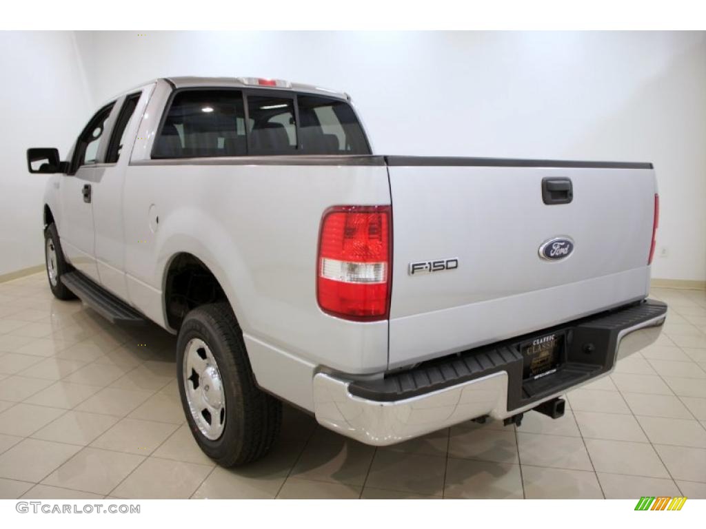 2006 F150 XLT SuperCab 4x4 - Silver Metallic / Medium/Dark Flint photo #5