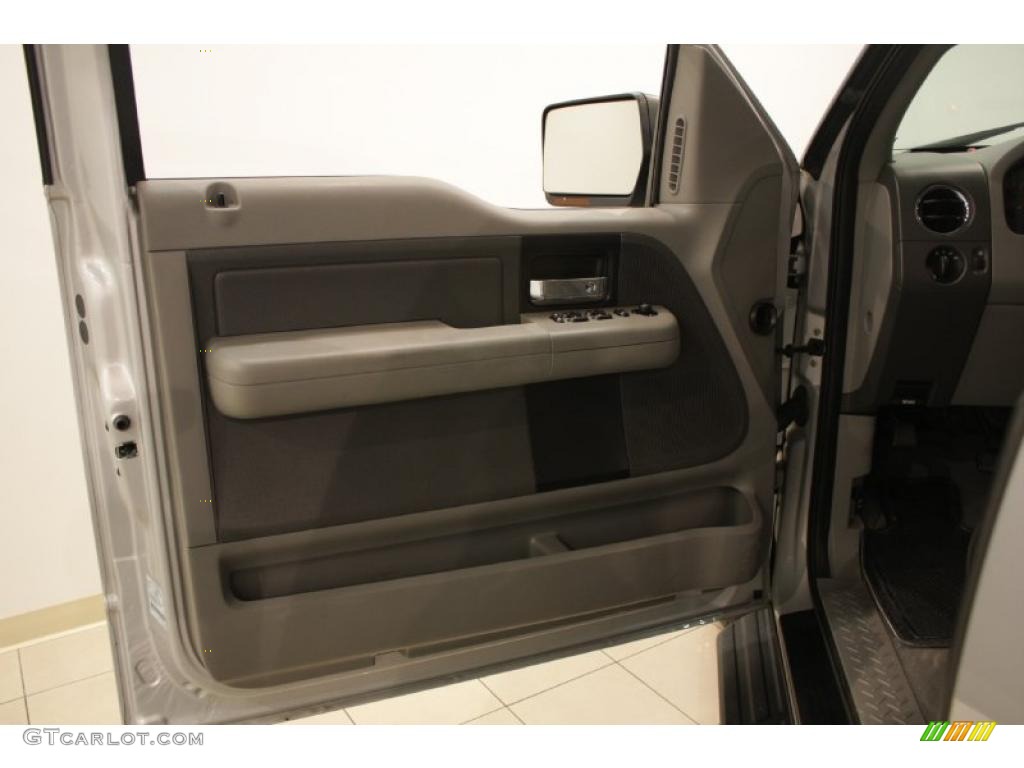 2006 F150 XLT SuperCab 4x4 - Silver Metallic / Medium/Dark Flint photo #9
