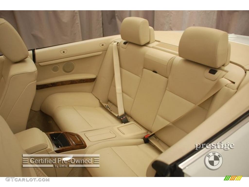 2007 3 Series 328i Convertible - Alpine White / Beige photo #10