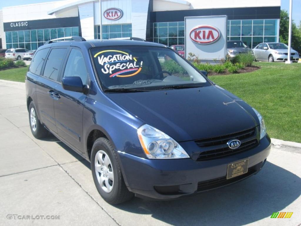 Glacier Blue Kia Sedona