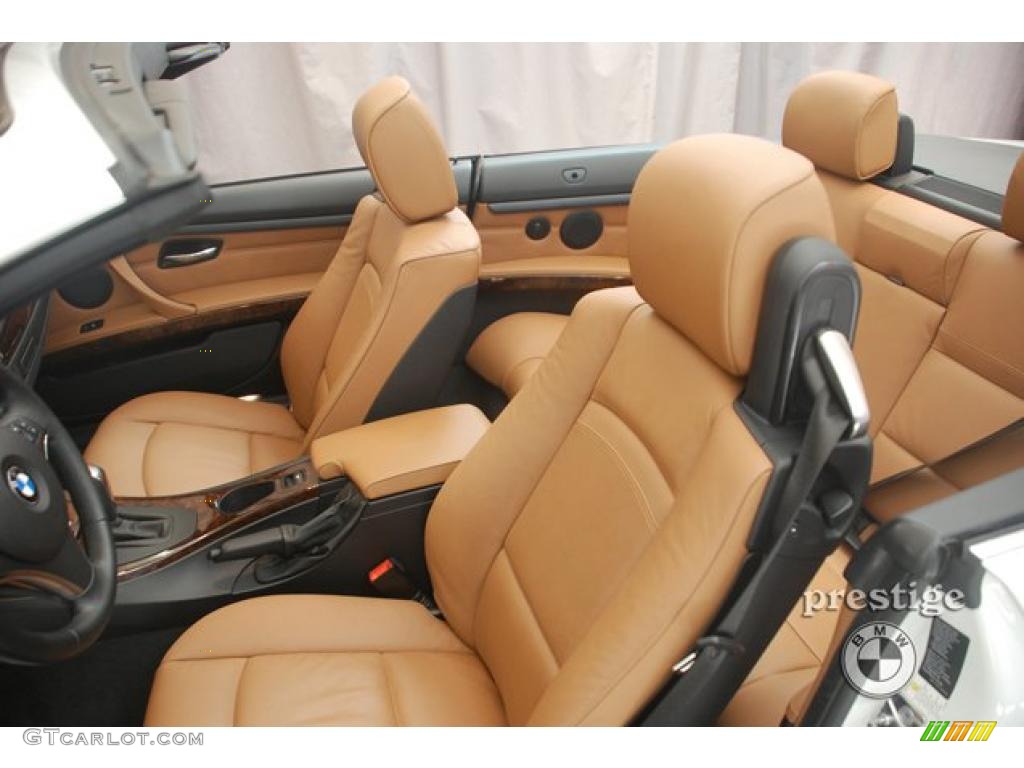 2008 3 Series 328i Convertible - Alpine White / Saddle Brown/Black photo #11