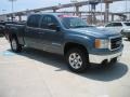 2008 Stealth Gray Metallic GMC Sierra 1500 SLE Crew Cab 4x4  photo #2
