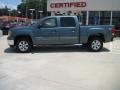 2008 Stealth Gray Metallic GMC Sierra 1500 SLE Crew Cab 4x4  photo #3