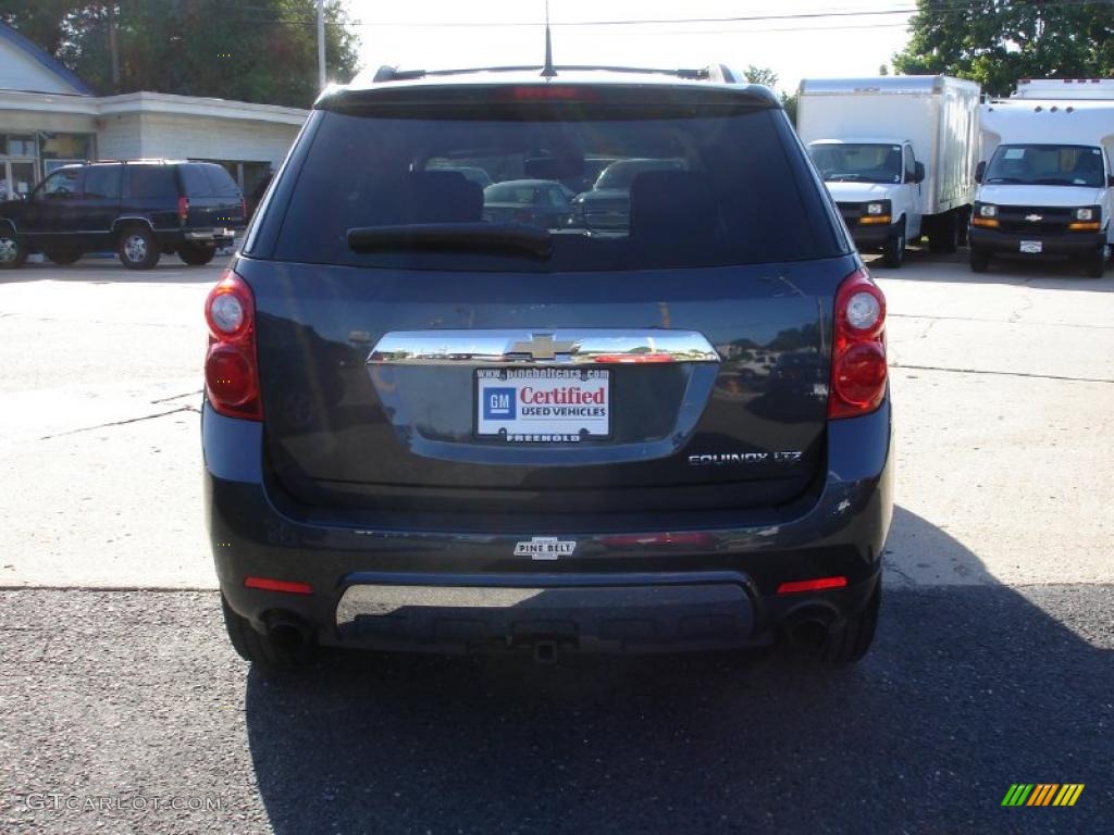 2010 Equinox LTZ - Cyber Gray Metallic / Jet Black photo #5