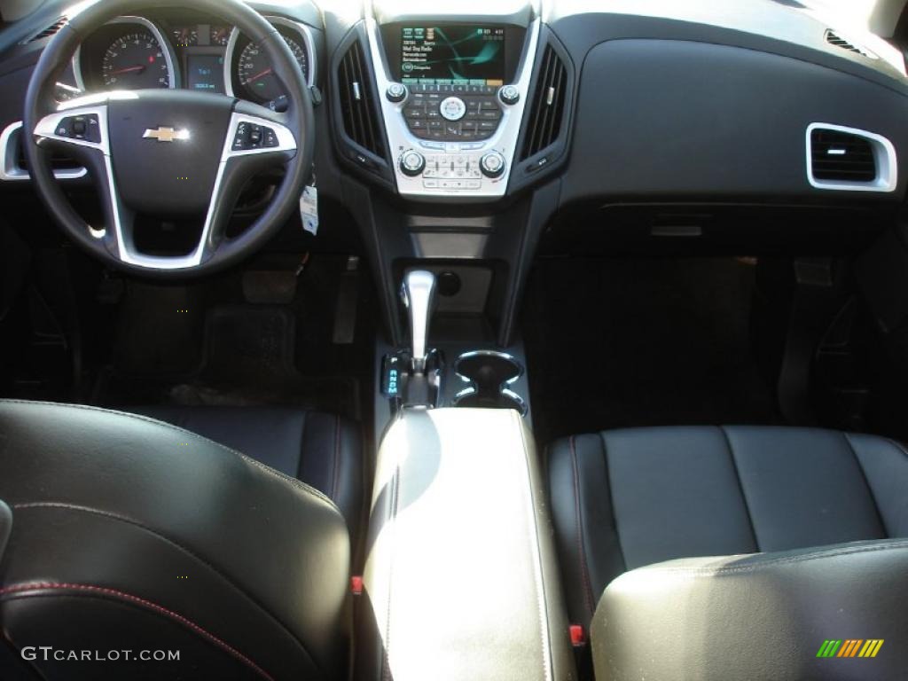 2010 Equinox LTZ - Cyber Gray Metallic / Jet Black photo #11