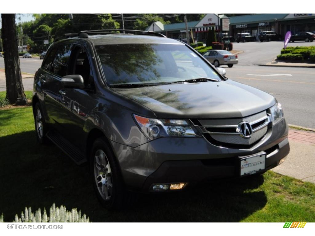 2007 MDX  - Nimbus Gray Metallic / Ebony photo #4