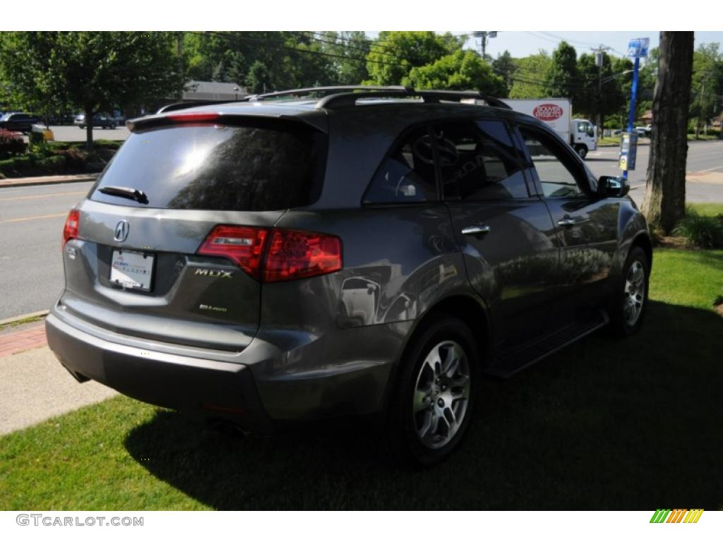 2007 MDX  - Nimbus Gray Metallic / Ebony photo #5
