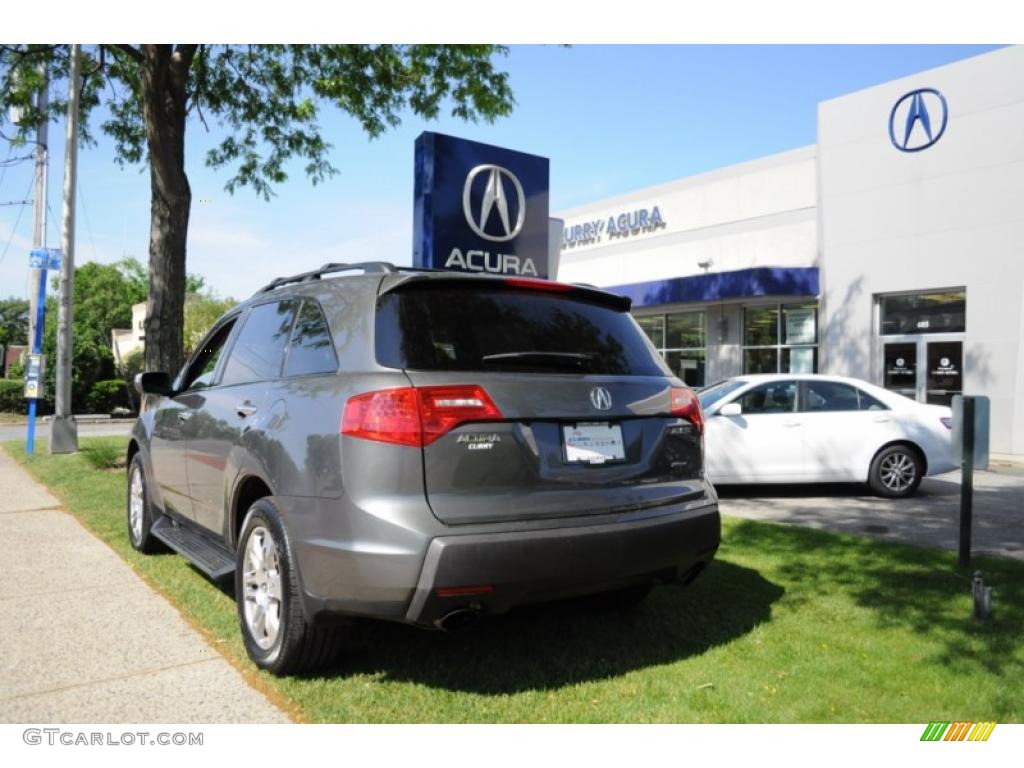 2007 MDX  - Nimbus Gray Metallic / Ebony photo #7