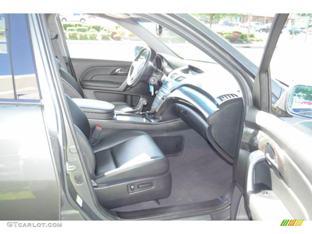 2007 MDX  - Nimbus Gray Metallic / Ebony photo #13