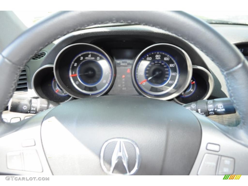 2007 MDX  - Nimbus Gray Metallic / Ebony photo #16