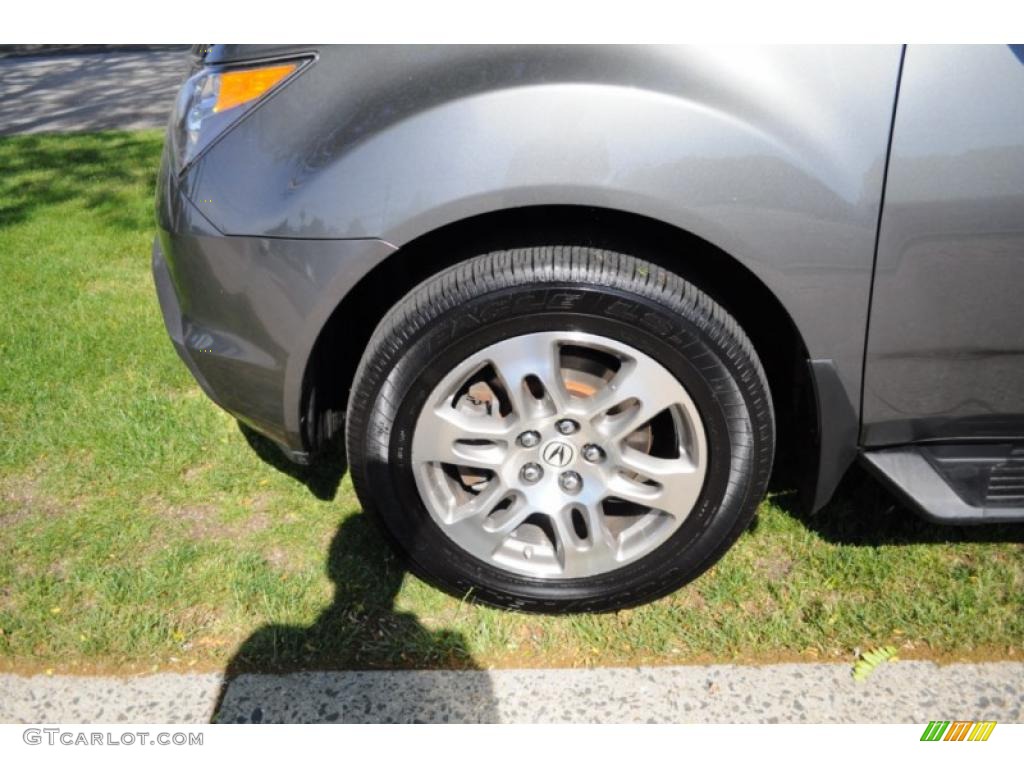 2007 MDX  - Nimbus Gray Metallic / Ebony photo #19