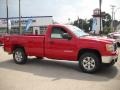 2010 Fire Red GMC Sierra 1500 SLE Regular Cab 4x4  photo #1