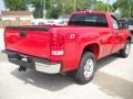 2010 Fire Red GMC Sierra 1500 SLE Regular Cab 4x4  photo #7