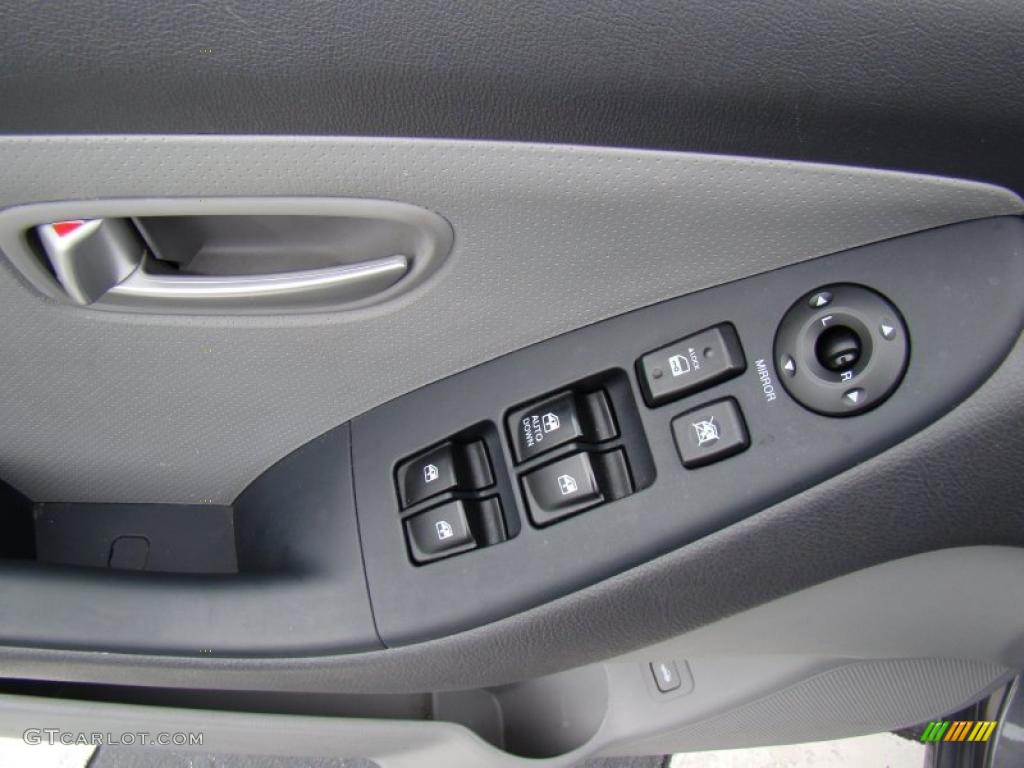 2009 Elantra SE Sedan - Carbon Gray / Gray photo #12