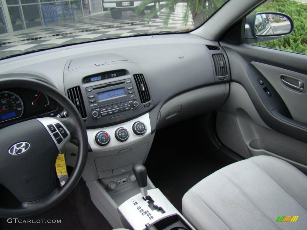 2009 Elantra SE Sedan - Carbon Gray / Gray photo #22