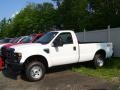 2010 Oxford White Ford F250 Super Duty XL Regular Cab 4x4  photo #3