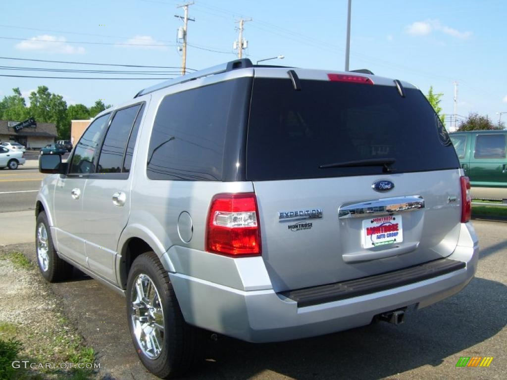 2010 Expedition Limited 4x4 - Ingot Silver Metallic / Charcoal Black photo #5