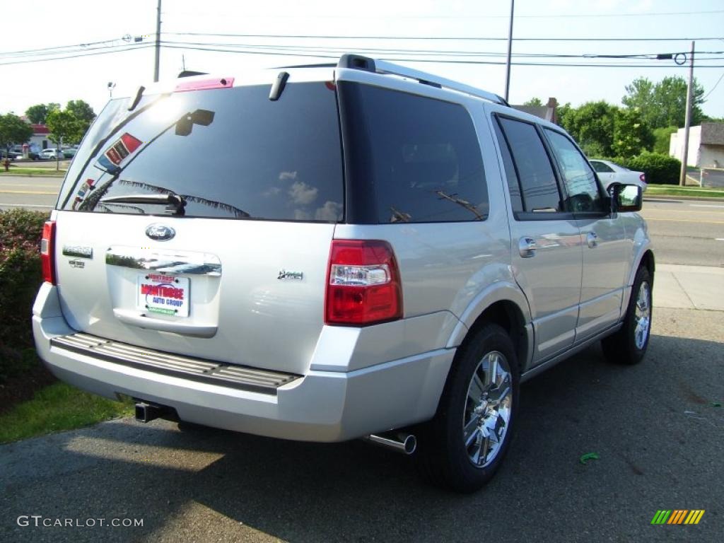 2010 Expedition Limited 4x4 - Ingot Silver Metallic / Charcoal Black photo #6