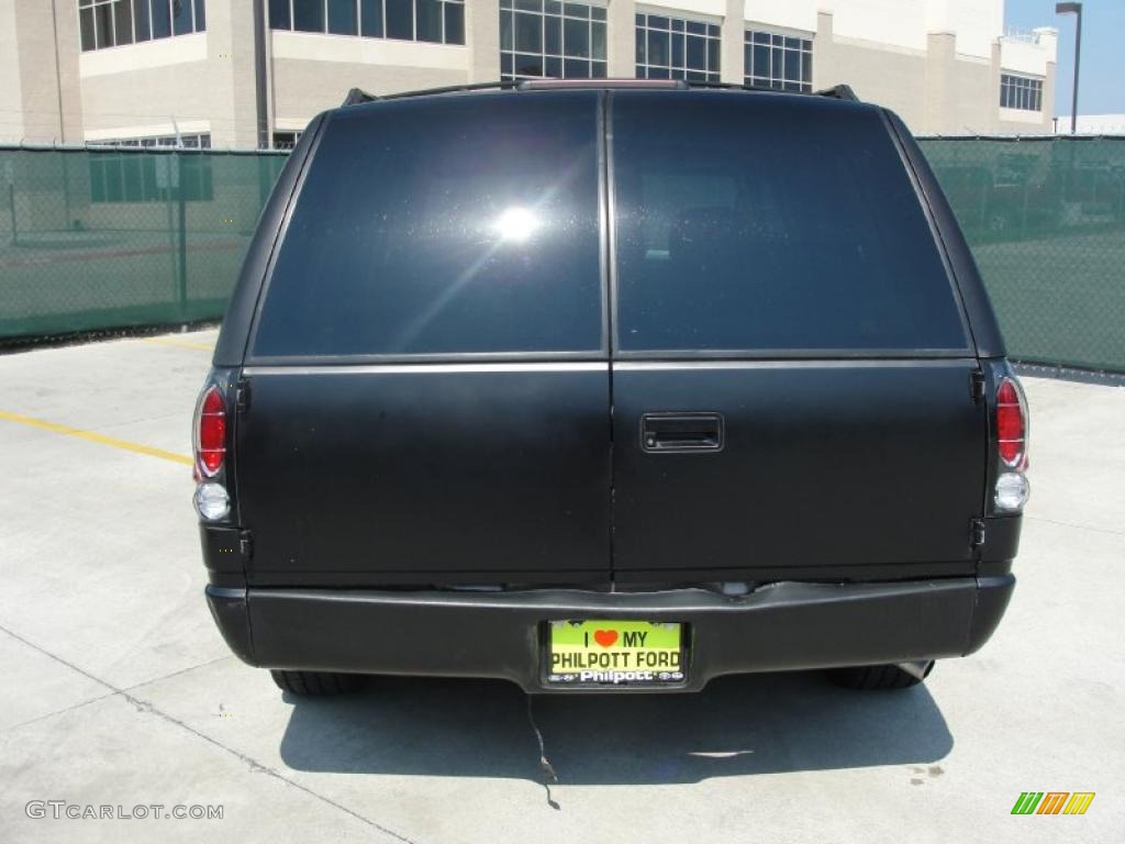 1995 Tahoe LS - Onyx Black / Tan photo #4