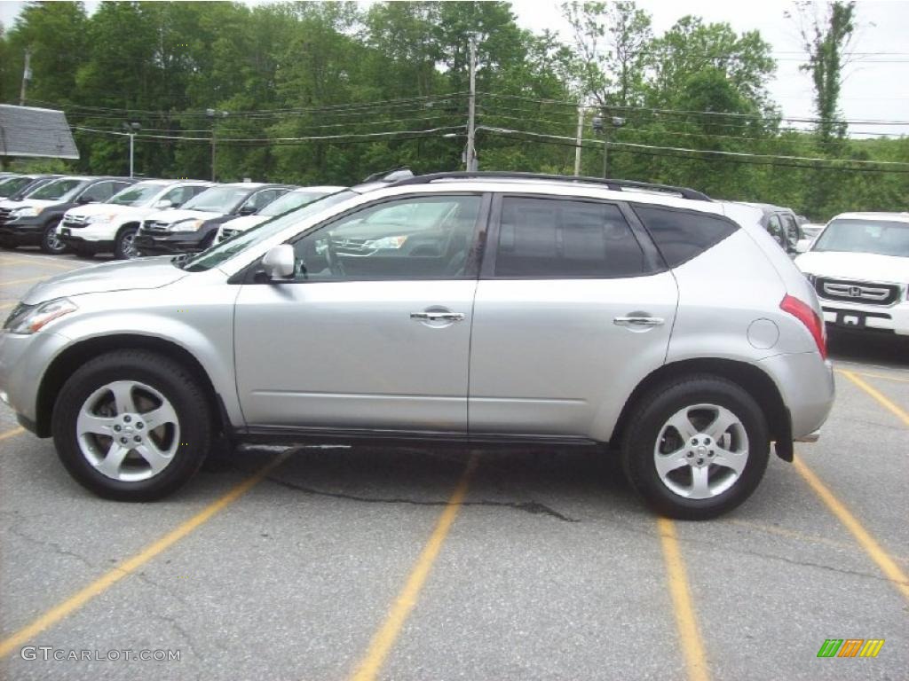 2004 Murano SL AWD - Sheer Silver Metallic / Charcoal photo #25