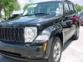 2008 Brilliant Black Crystal Pearl Jeep Liberty Sport 4x4  photo #14