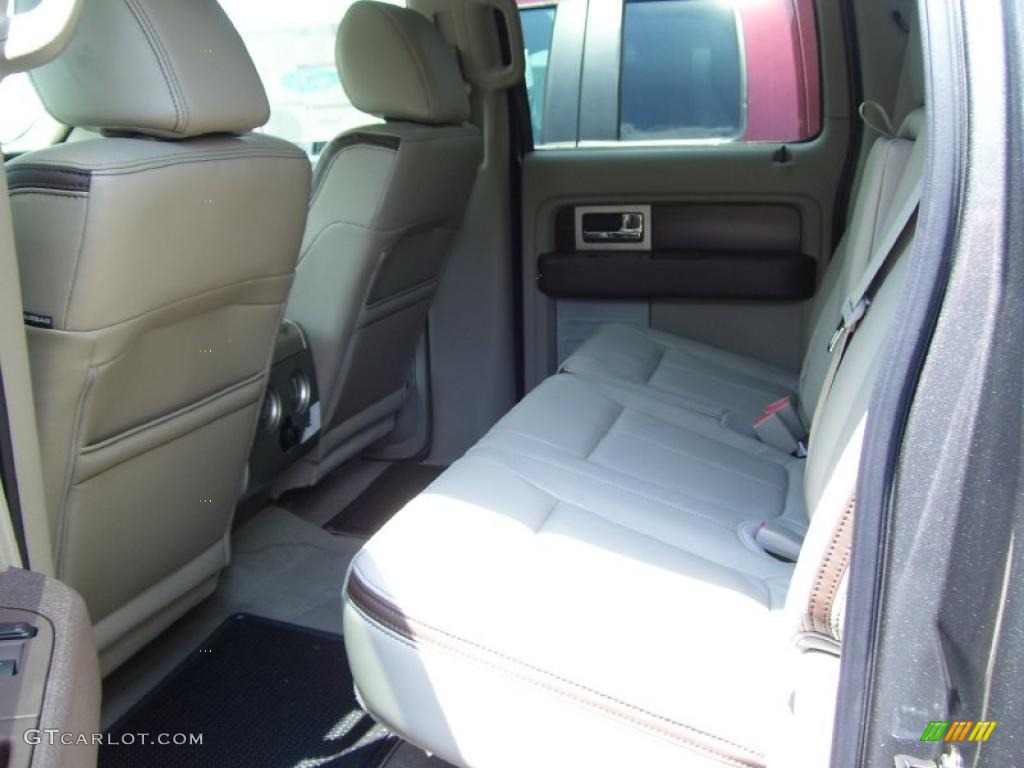 2010 F150 Platinum SuperCrew 4x4 - Sterling Grey Metallic / Medium Stone Leather/Sienna Brown photo #15