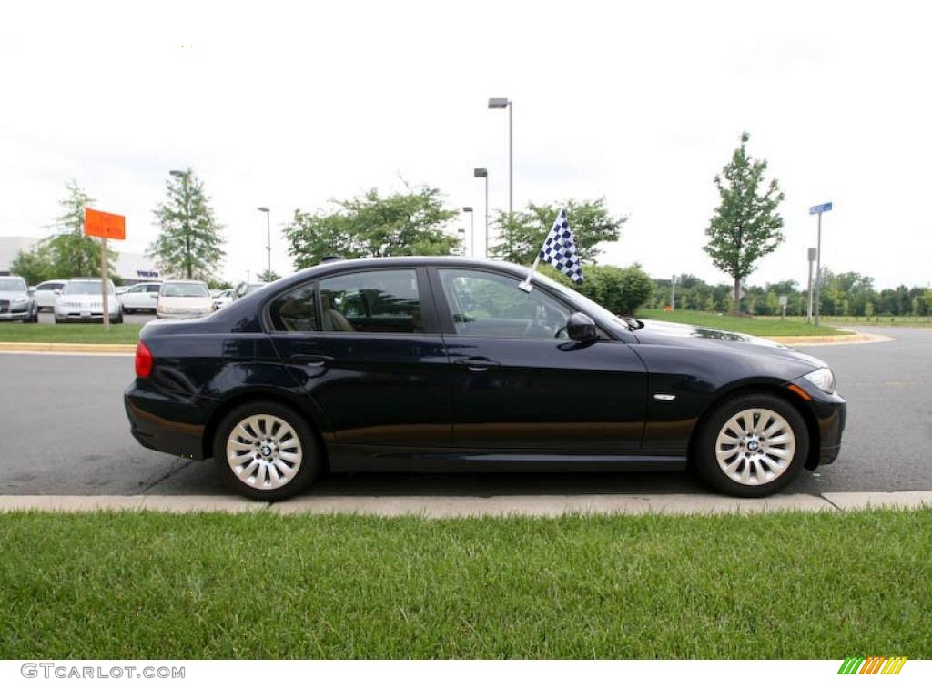 2009 3 Series 328i Sedan - Monaco Blue Metallic / Saddle Brown Dakota Leather photo #7