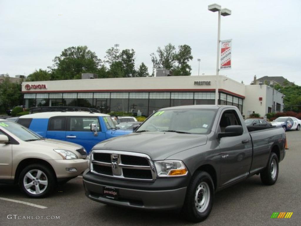 2009 Ram 1500 ST Regular Cab - Mineral Gray Metallic / Dark Slate/Medium Graystone photo #1