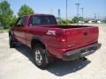 1999 Dark Cherry Red Metallic Chevrolet S10 LS Extended Cab 4x4  photo #3