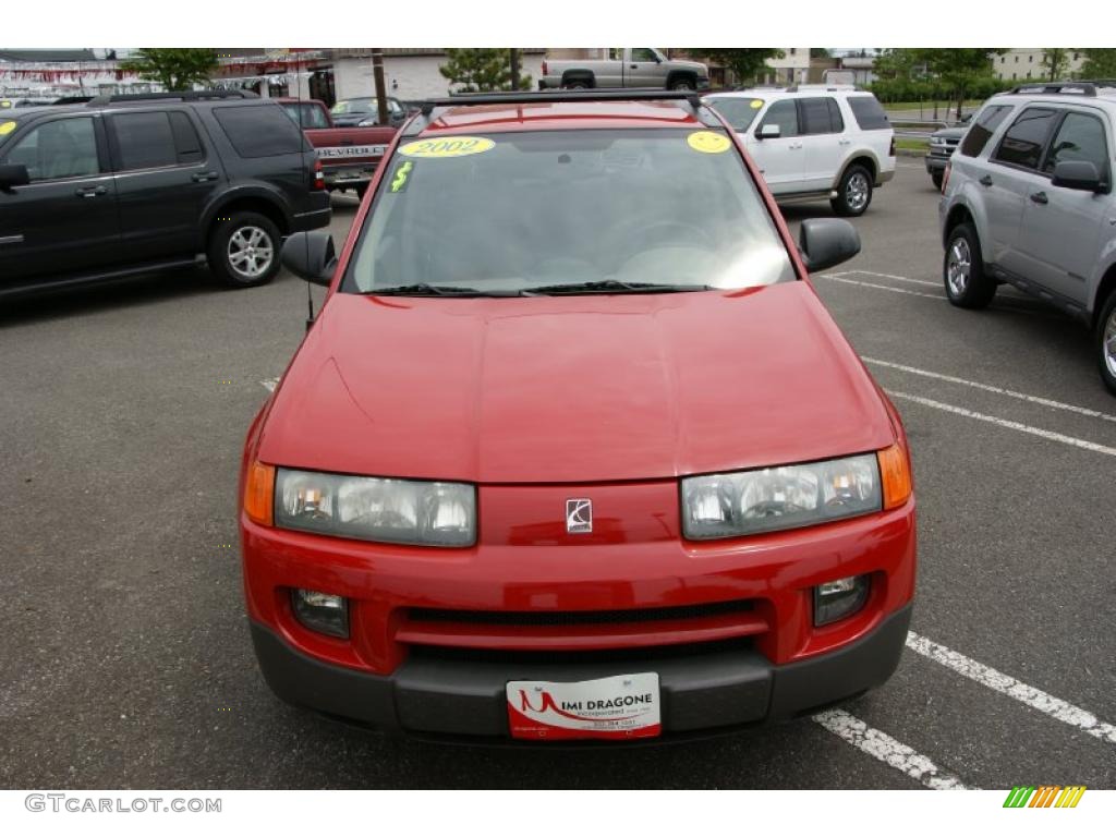 2002 VUE V6 AWD - Red / Light Tan photo #2