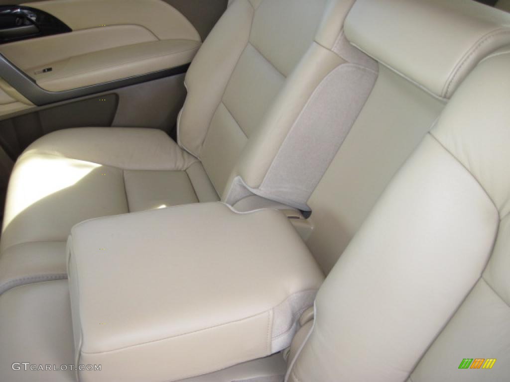 2007 MDX Technology - Aspen White Pearl / Taupe photo #15