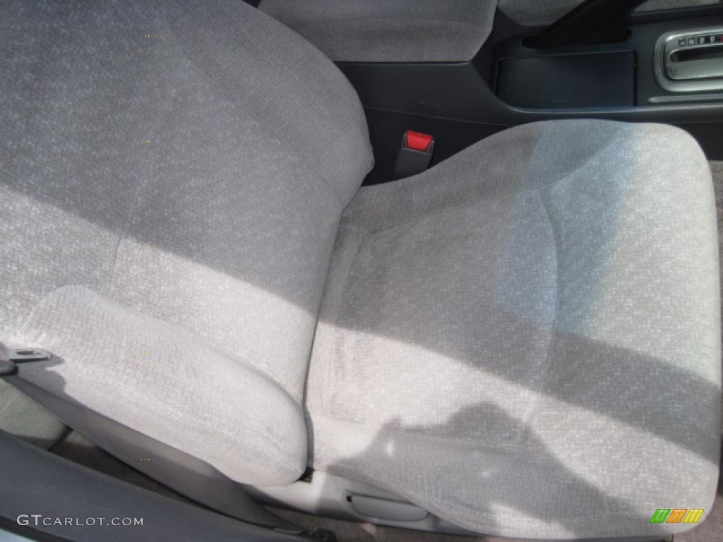 2002 Accord LX Sedan - Satin Silver Metallic / Quartz Gray photo #12