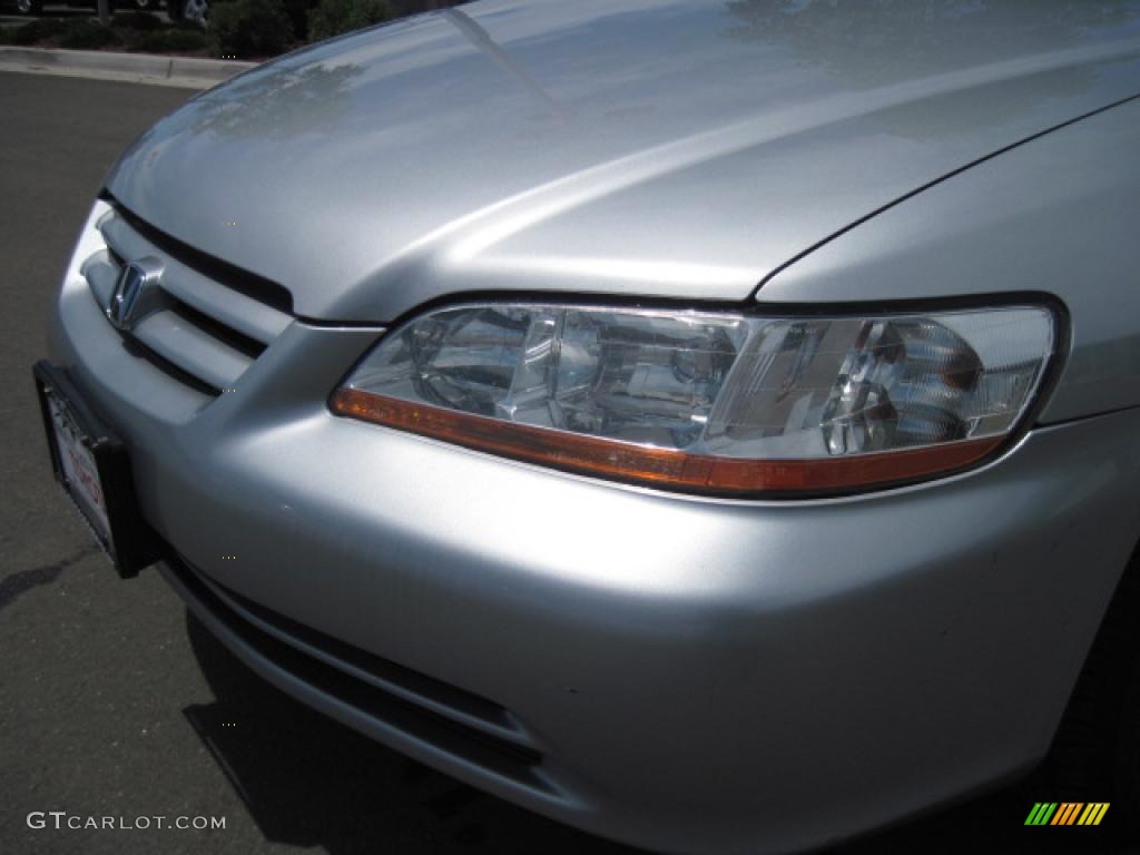 2002 Accord LX Sedan - Satin Silver Metallic / Quartz Gray photo #39