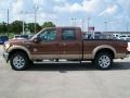 2011 Golden Bronze Metallic Ford F250 Super Duty Lariat Crew Cab 4x4  photo #2